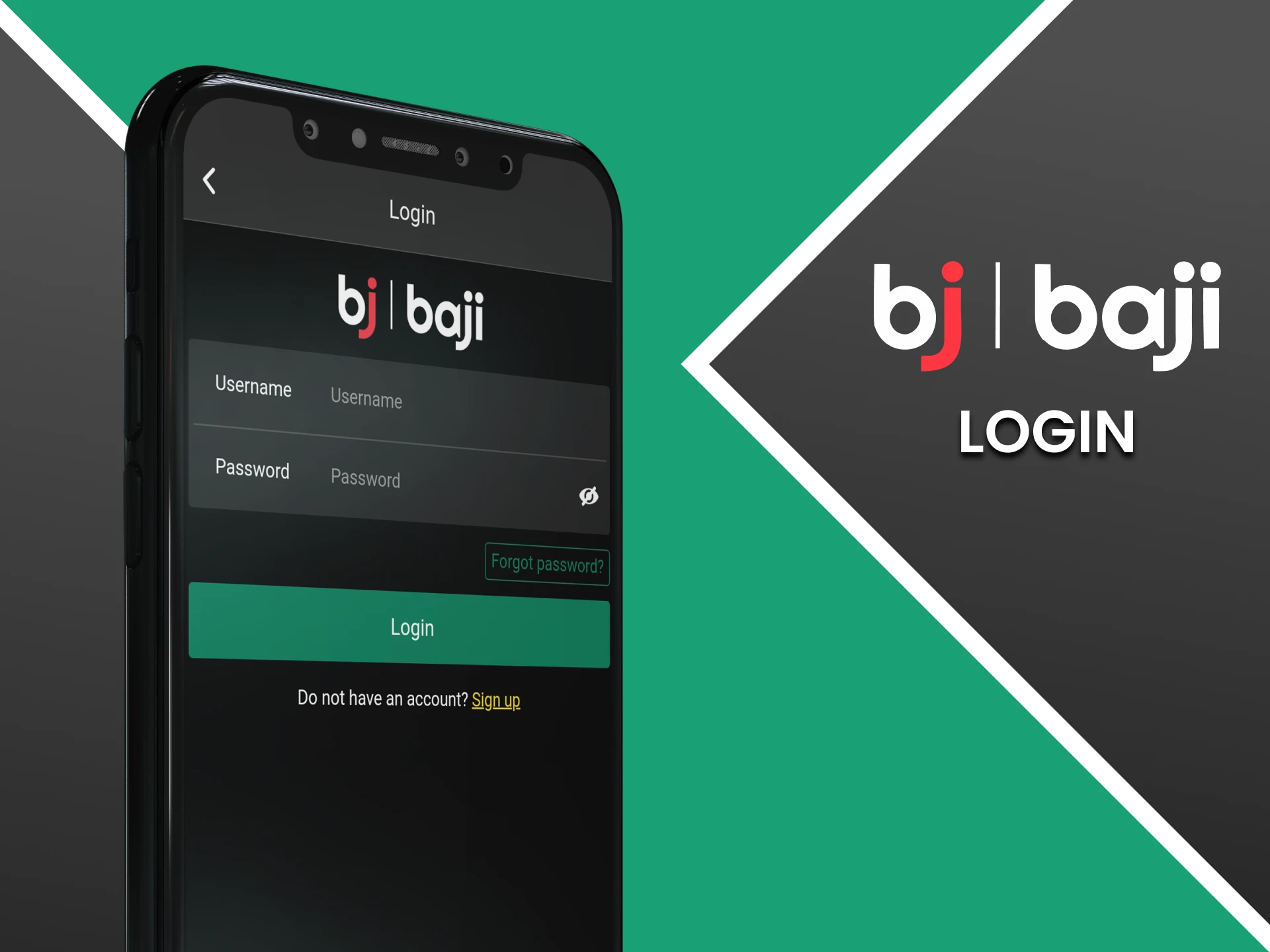 Instructions on how to Baji app login. Follow the instructions below to access the gaming platform.
