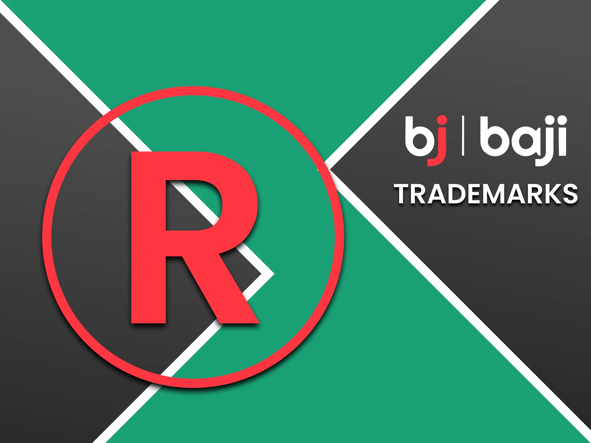 We will tell you who owns the trademarks on the Baji website.