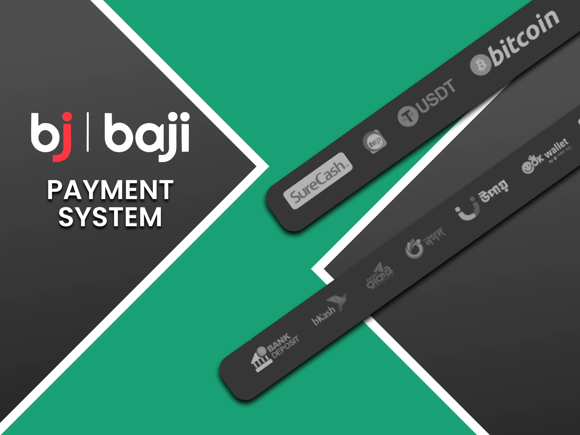 We will tell you what withdrawal methods are available on Baji.