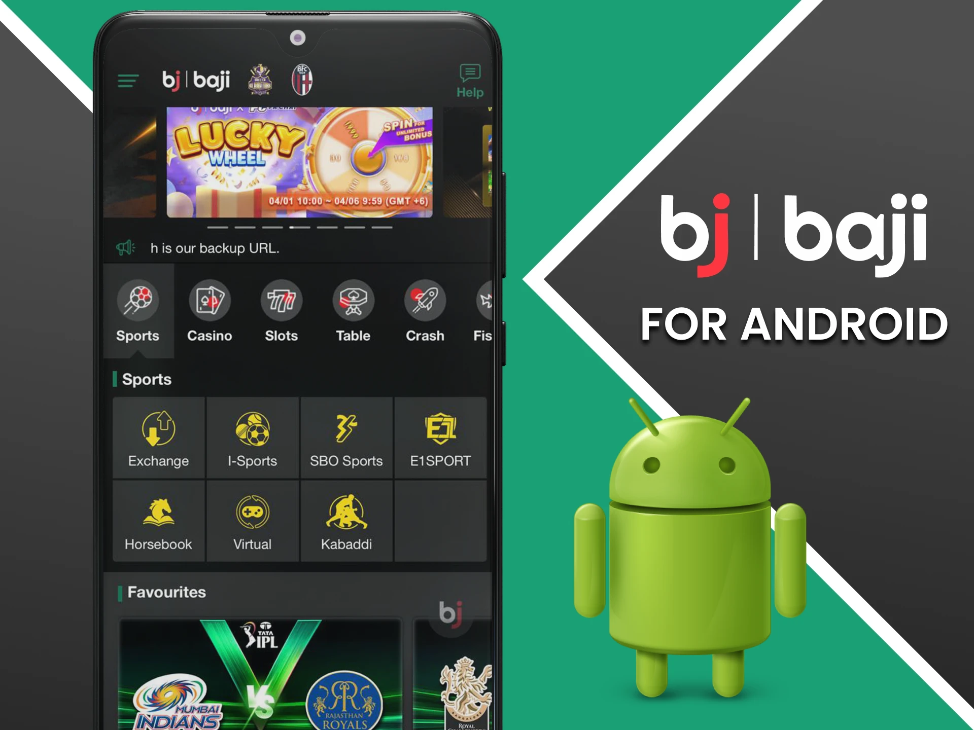 System requirements and supported Android devices to install the Baji betting app.