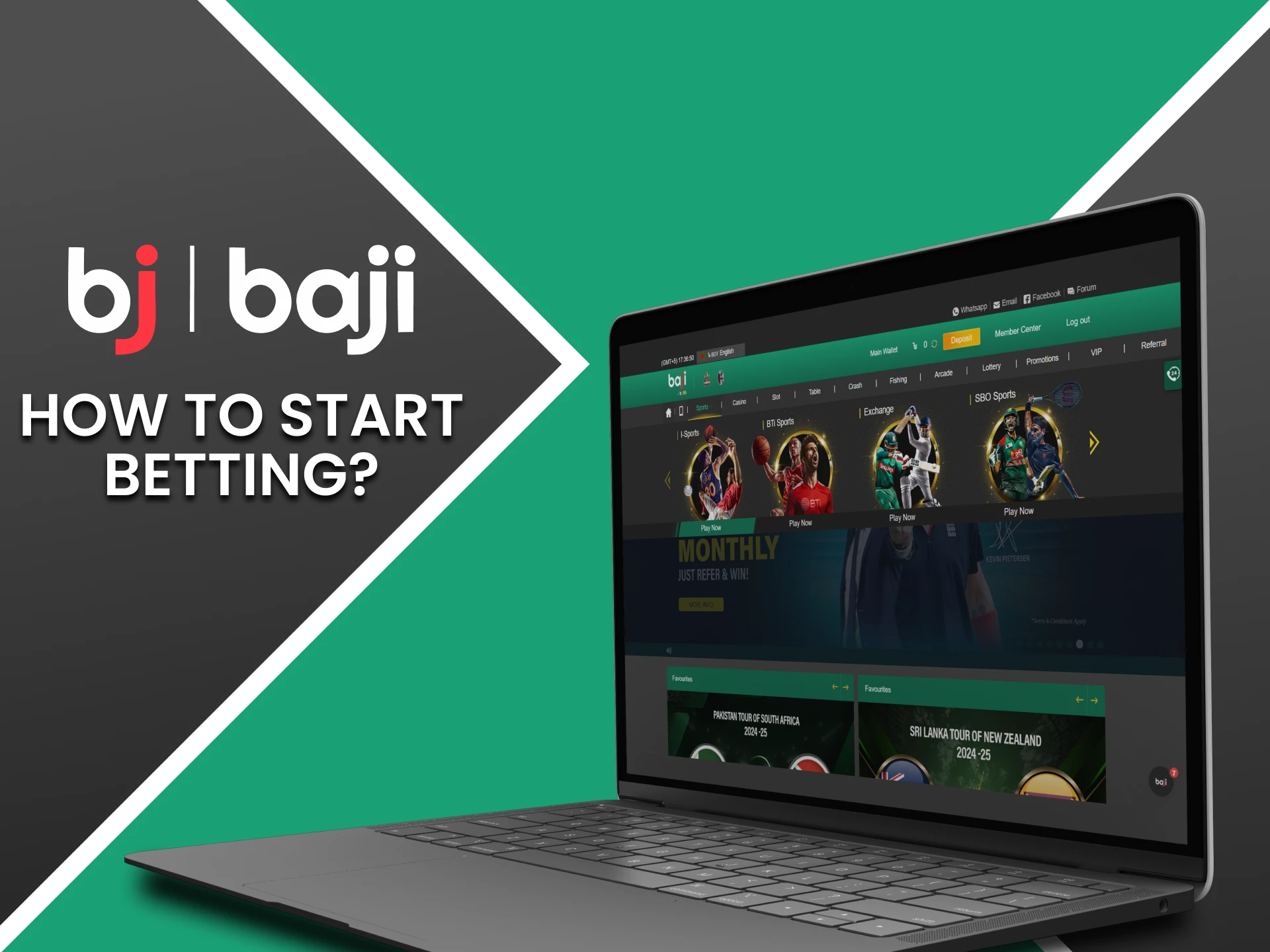 Go to Baji's sports section for Kabaddi betting.