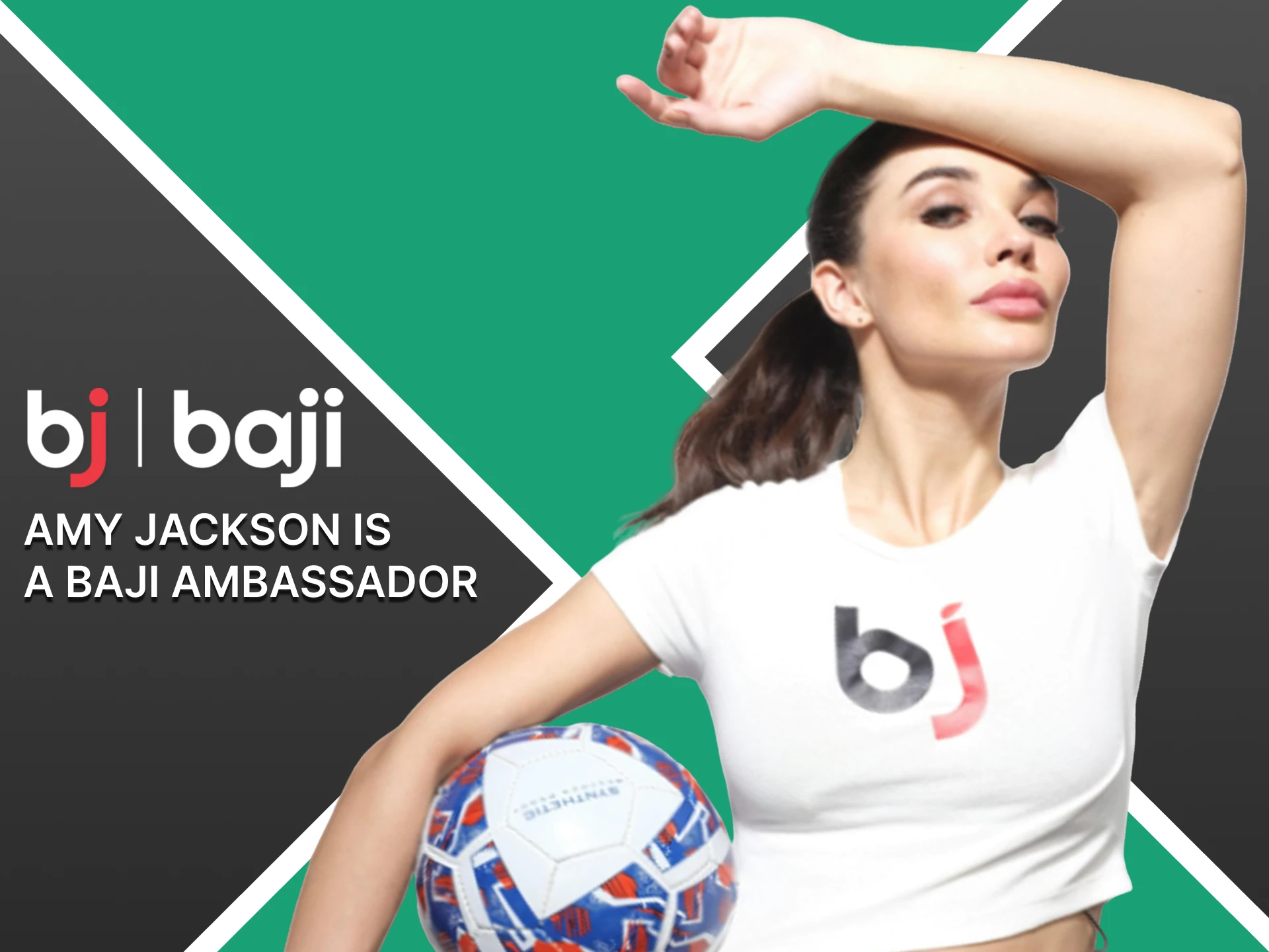 Amy Jackson has joined Baji as an ambassador.