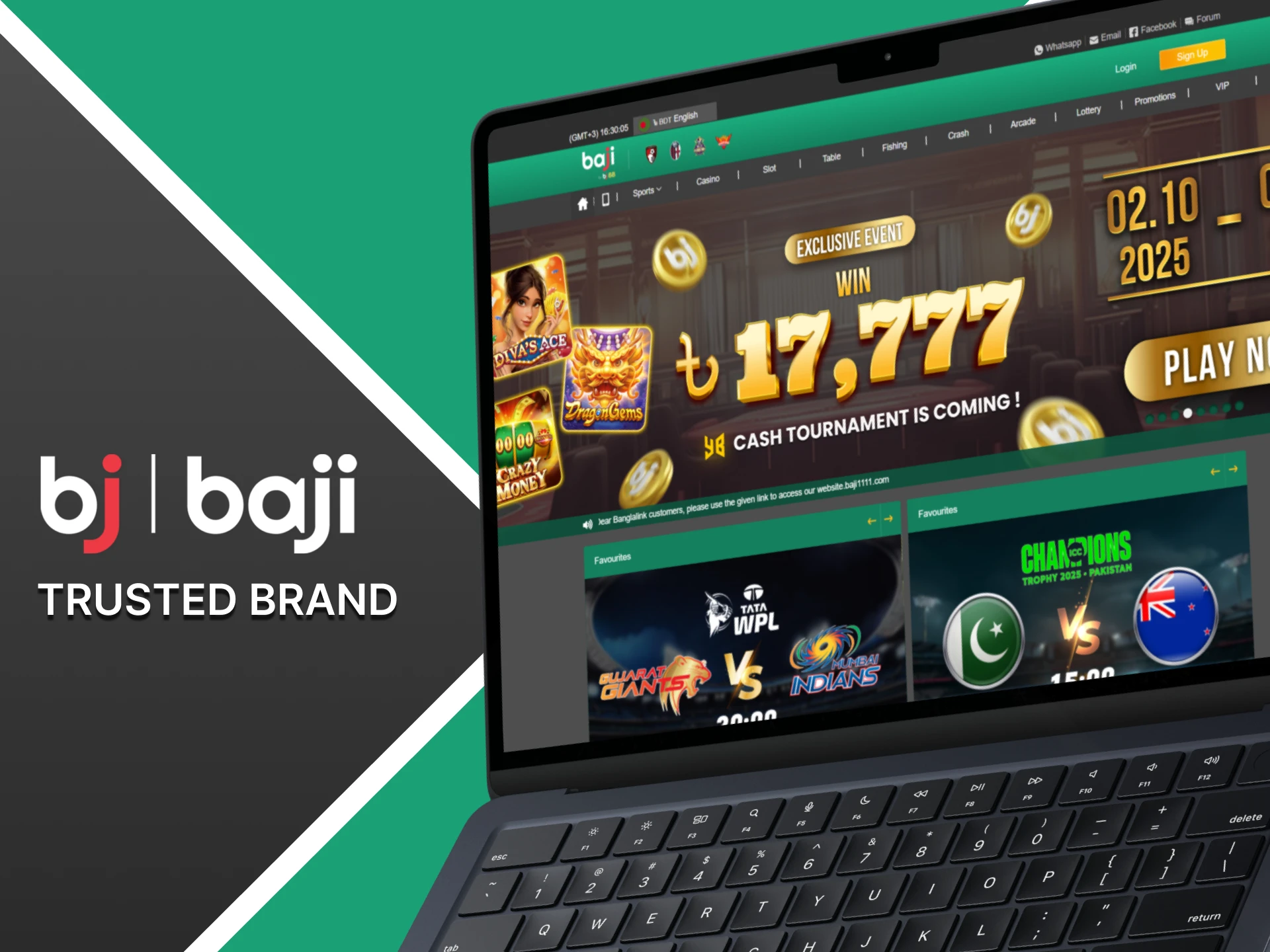 See the reasons why Baji is a trusted brand.