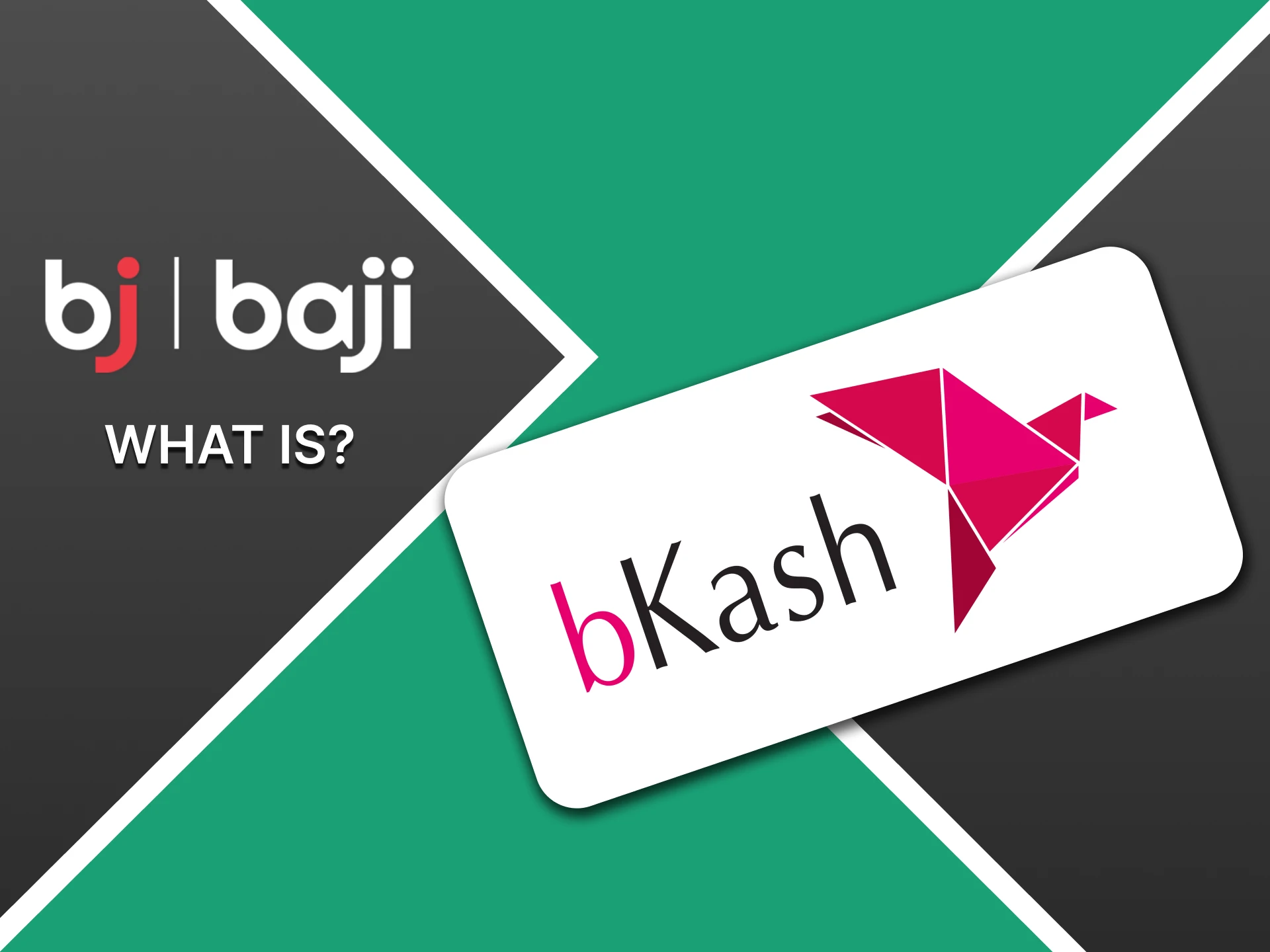 bKash is a financial service available at Baji.