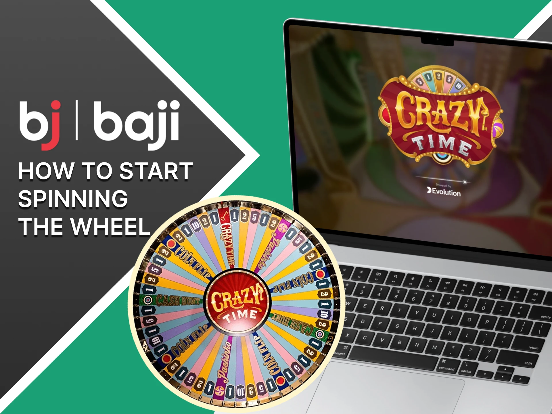 Learn how to start playing Crazy Time at Baji.