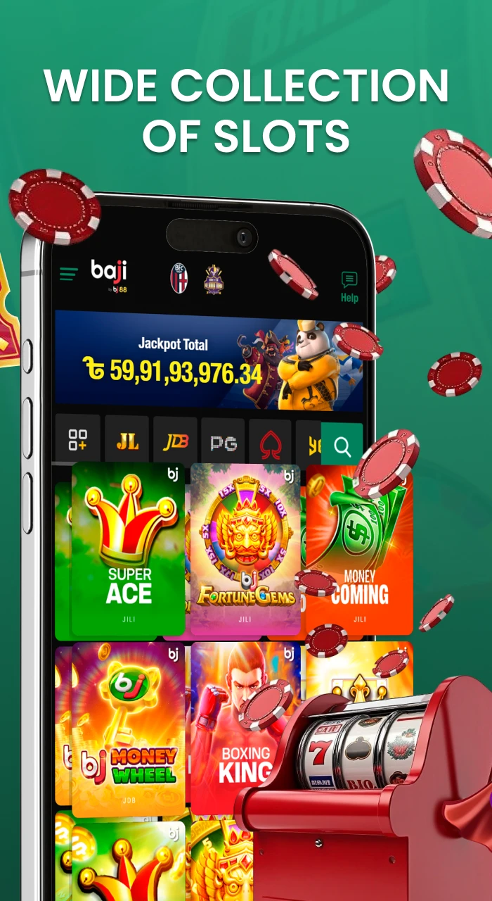 Choose from a wide range of online slots with jackpots and other mechanics from JILI, JDB, Yellow Bat, and more.