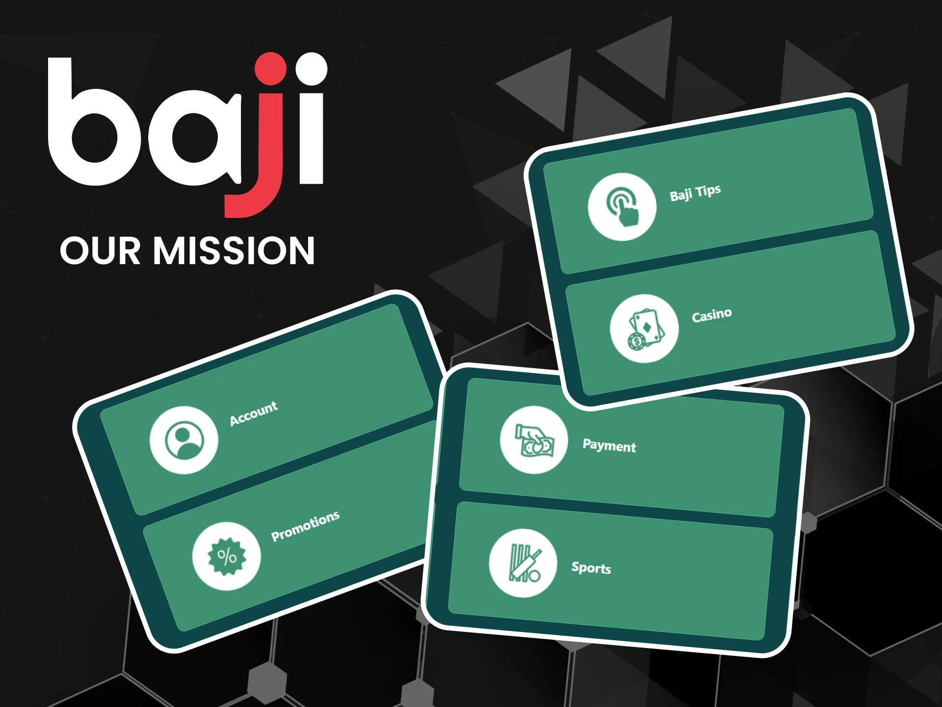 We will tell you about the mission of the Baji team.