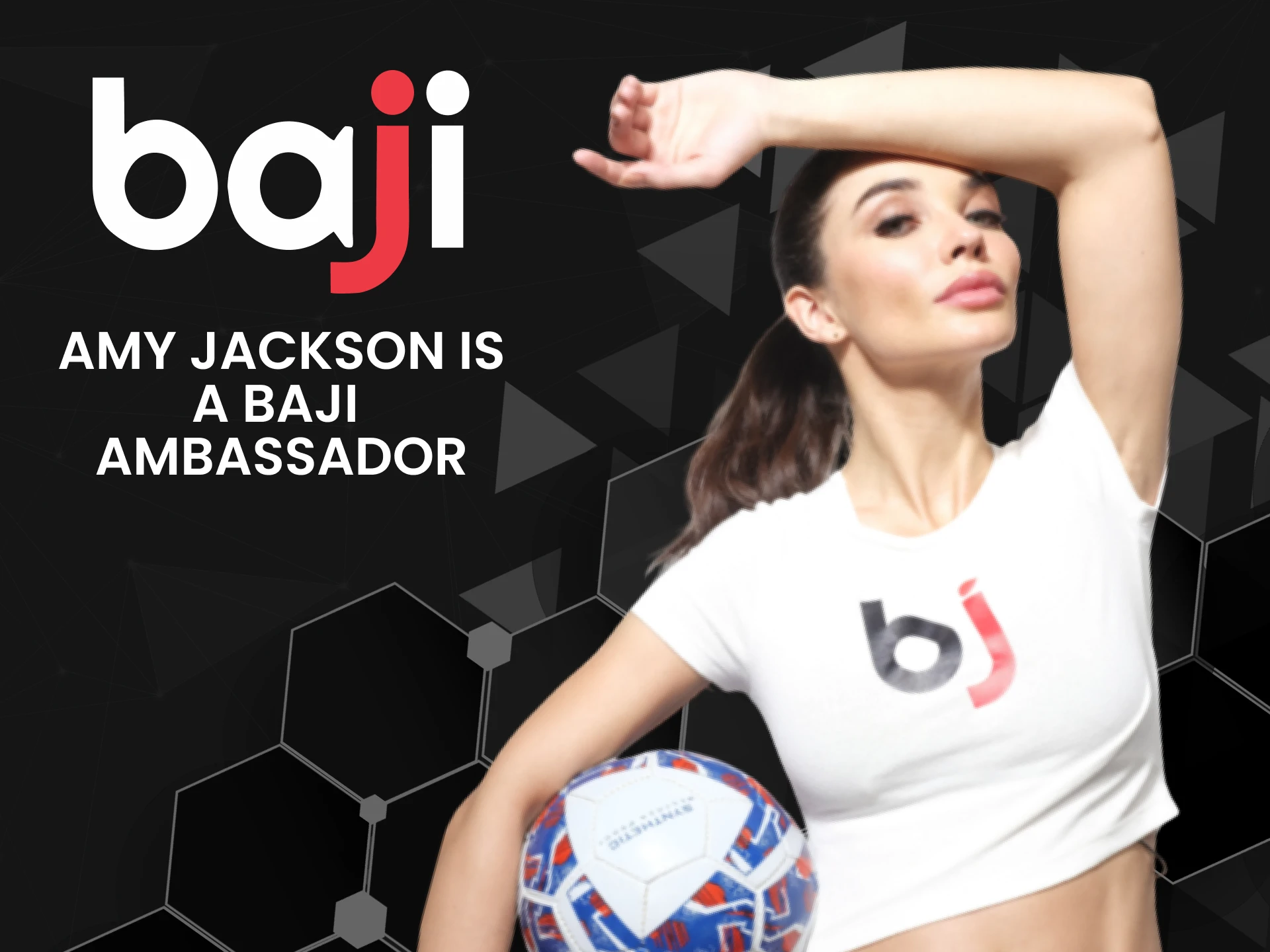 Amy Jackson has joined Baji as an ambassador.