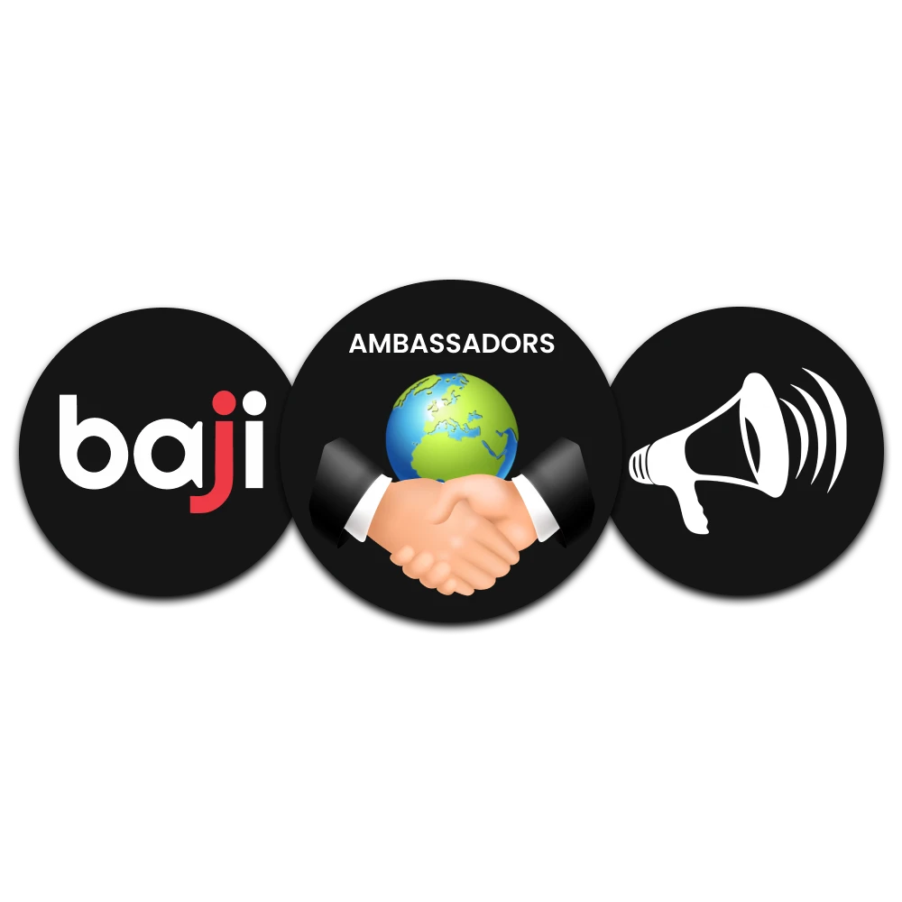 Baji collaborates with reputed media personalities.