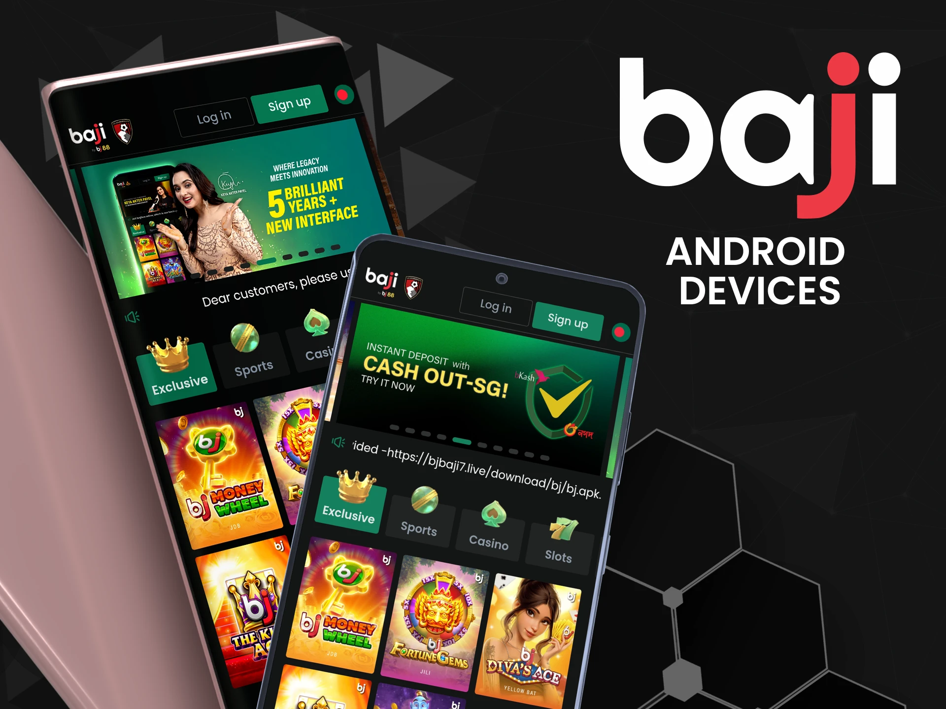 Check if your Android device is supported by Baji online app.