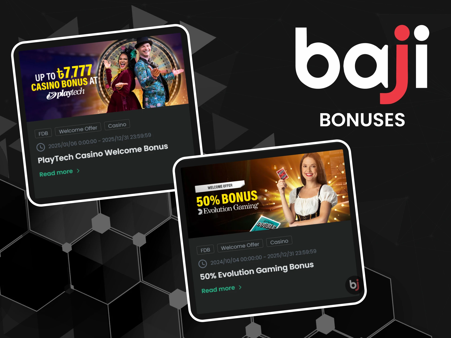 Get bonuses for Crazy Time players at Baji.