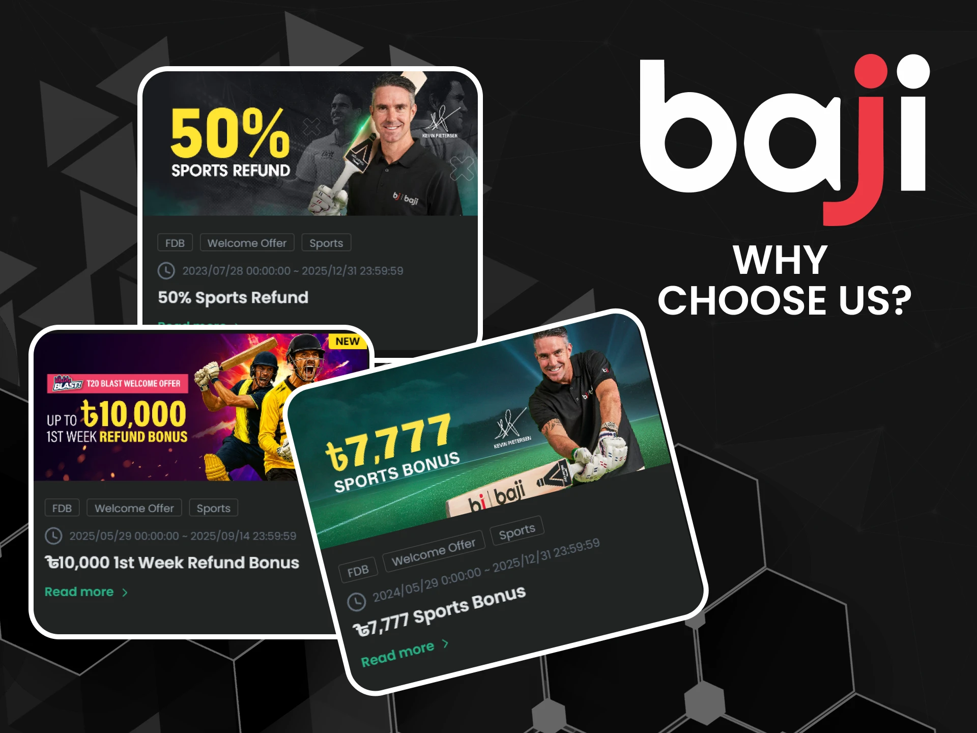 We will tell you why you choose Baji for cricket betting.
