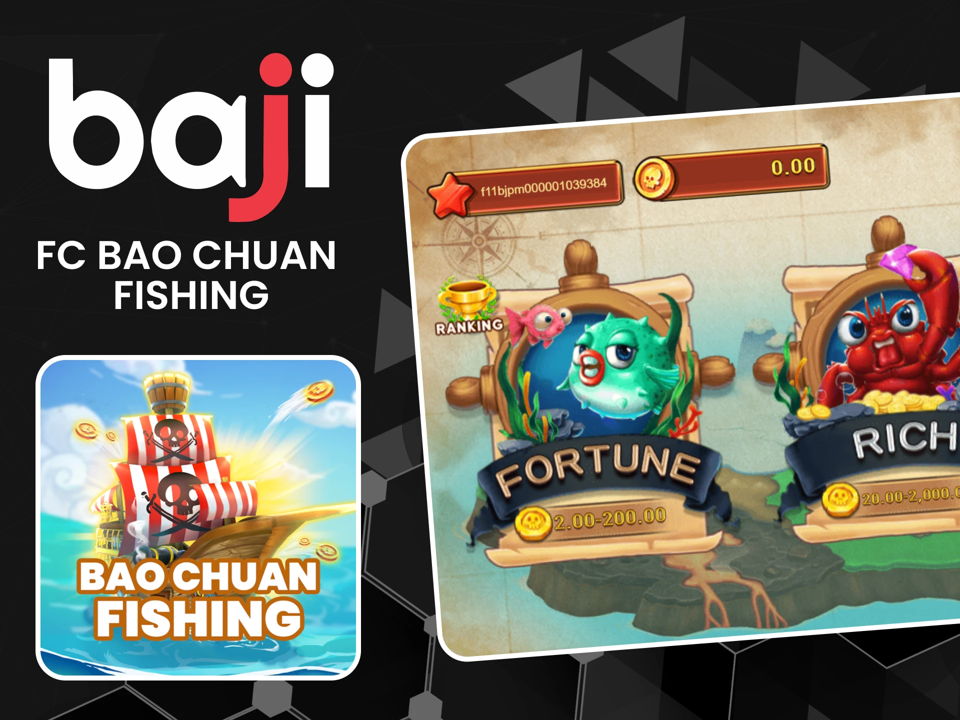 Choose Bao Chuan Fishing in the fishing section from Baji.