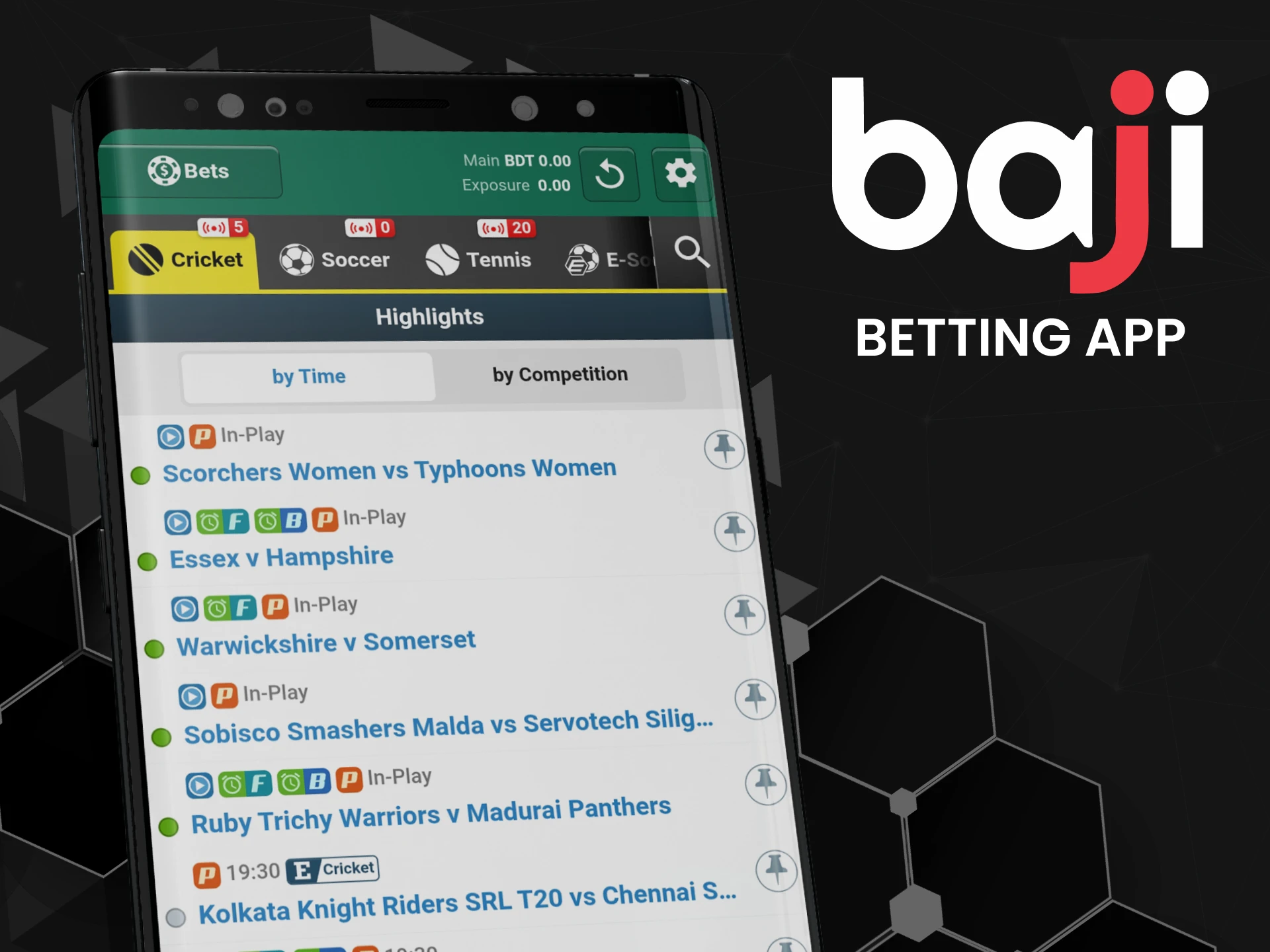 Use the Baji app to place your IPL bets.