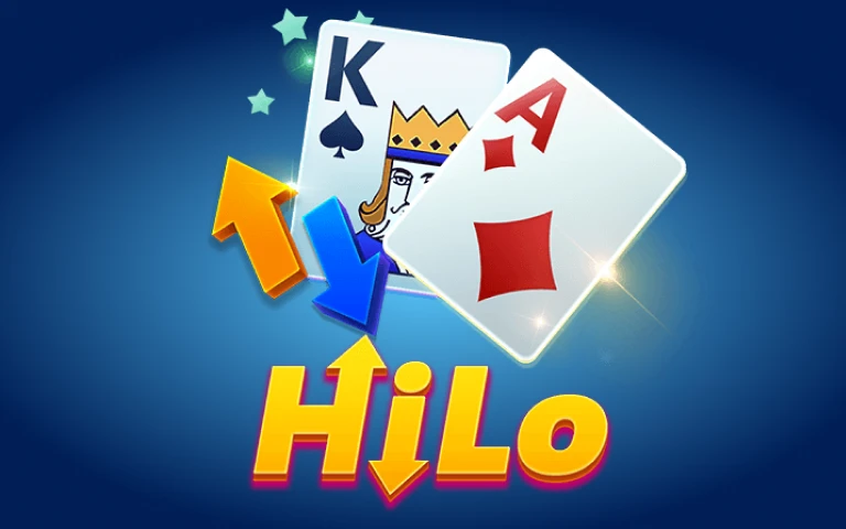 Hi-Lo guessing game with instant rewards and fast rounds.