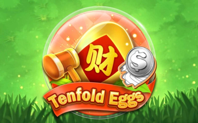 Egg breaking arcade game with a chance for tenfold multipliers.