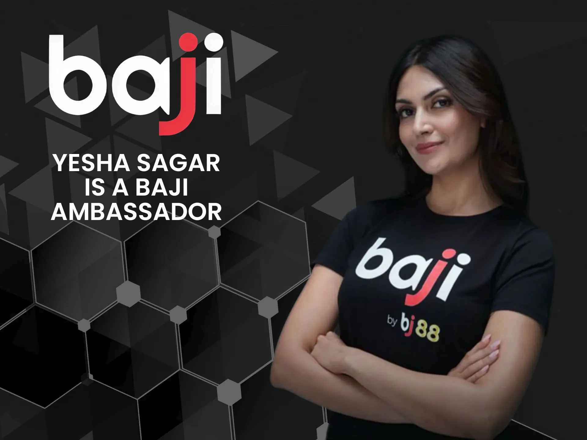 Model and cricket presenter Yesha Sagar has joined Baji as an ambassador.